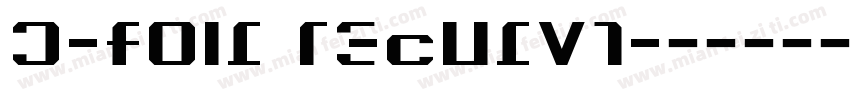 S-Foil Regular字体转换